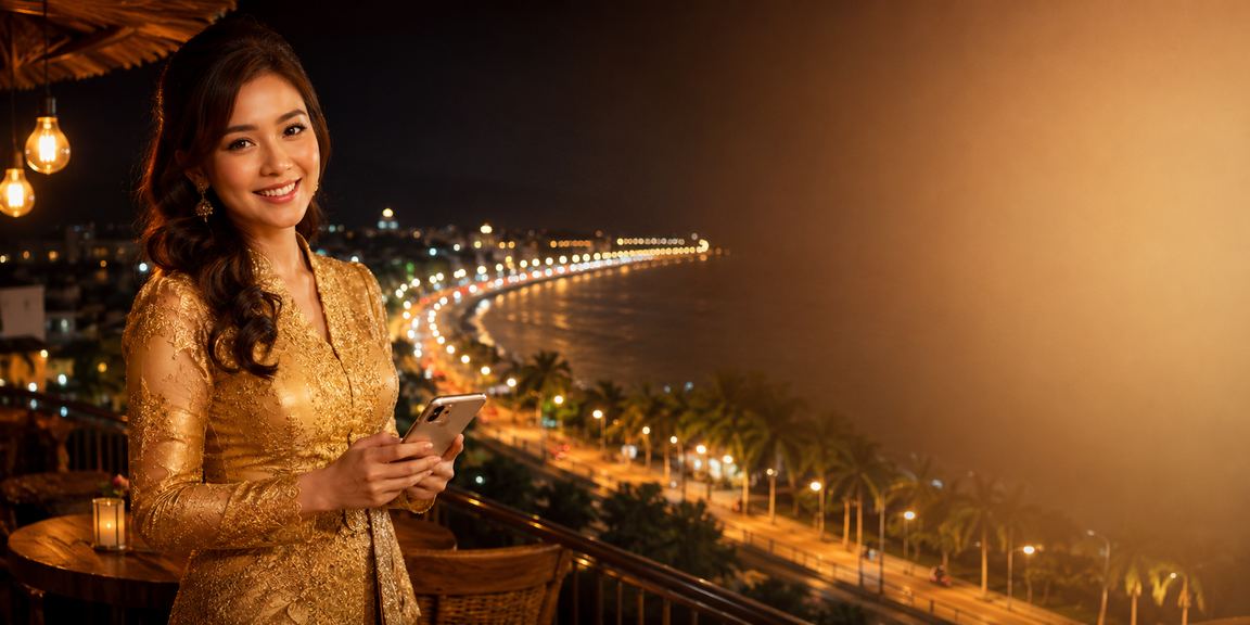 Pendaftaran bonus poker ss14 di Kuantan dengan pemain bergaya kebaya anggun