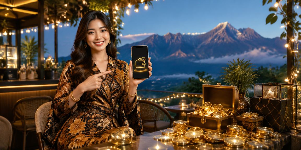 Pemain Sabah berbatik membuat deposit untuk permainan poker dalam talian dengan mudah